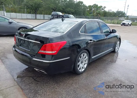 2011 Hyundai Equus Ultimate from USA, damaged, VIN KMHGH4JF8BU034860